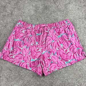 Lauren James Floral Tulip Shorts size L